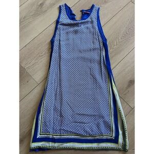 Comptoir des Cotonniers Printed Sleeveless Dress - Geometric Pattern‎